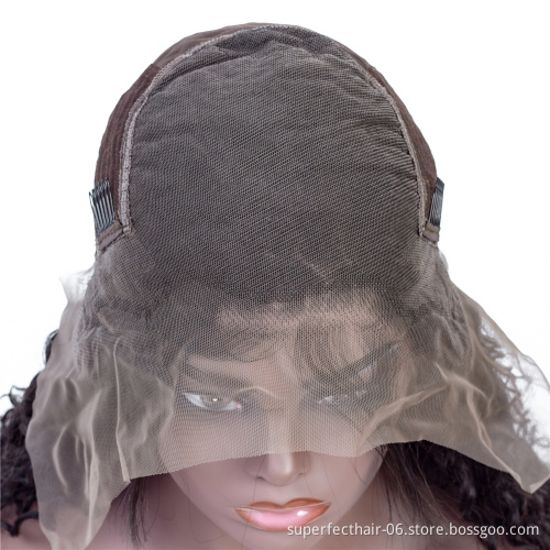Wholesaler New Arrival Human Hair Wig Water Wave Pre-plucked Wig For Black Women  13*6 Lace Frontal  Wigs